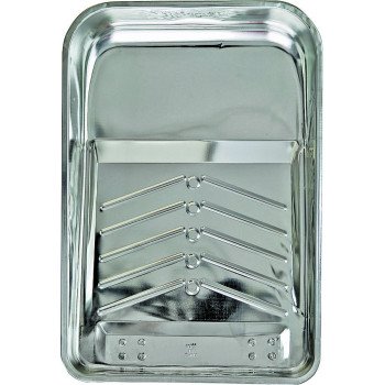 Linzer RM435 Paint Tray, 13-15/16 in L, 19 in W, 4 qt Capacity, Metal