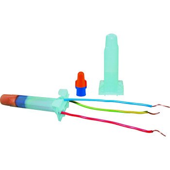 3M DBO/B-6 Underground Splice Kit, 18 to 10 AWG Wire, Blue/Orange
