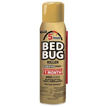 Harris GOLDBB-16A Bed Bug Killer, Spray Application, 16 oz, Aerosol Can