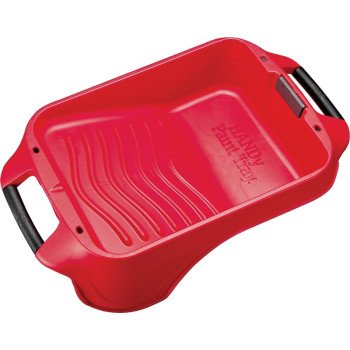 Handy Products 7500CC Paint Tray, 9 in W, 1 gal, Plastic, Red