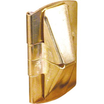 Defender Security U 9938 Window Flip Lock, Steel, Brass