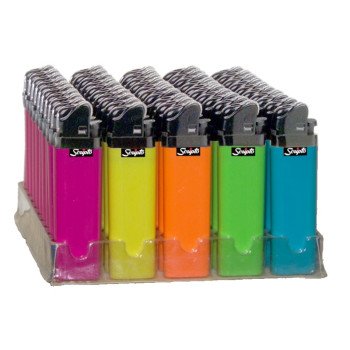 Scripto Mighty Match LDM13L-50/MM Pocket Lighter, Blue/Green/Orange/Purple/Yellow