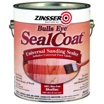 Zinsser 821 Sanding Sealer, Clear, Liquid, 1 gal