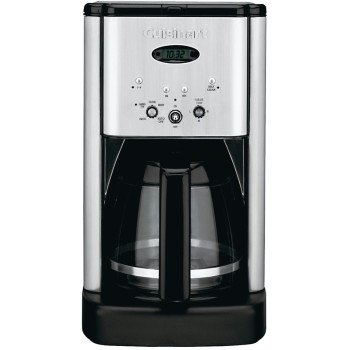 Cuisinart DCC-1200C Coffee Maker, 12 Cups Capacity, 1025 W, Stainless Steel, Automatic Control