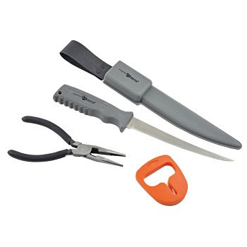 Calcutta SBFCP-1 Combo Pack, 4-Piece, High Carbon Steel/Rubber/Stainless Steel