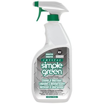Simple Green 0610001219024 Industrial Cleaner and Degreaser, 24 oz Trigger Bottle, Liquid, Sassafras, Green
