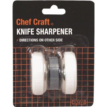 Chef Craft 20494 Knife Sharpener, White