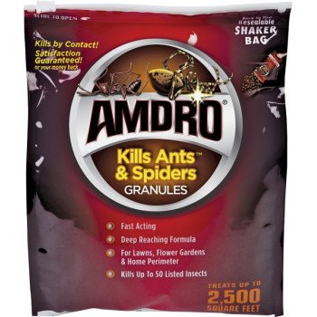 Amdro 100099383 Ant/Spider Killer, Granular, 3 lb Bag