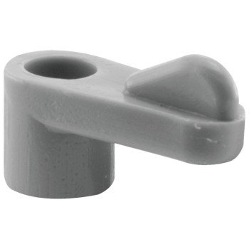 Make-2-Fit PL 7741 Window Screen Clip with Screw, Plastic, Gray, 12/PK