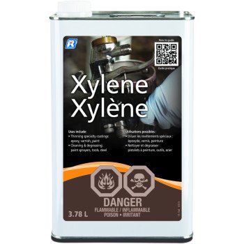 Recochem 13-144 Xylene Solvent, Liquid, Aromatic, Clear, 3.78 L, Case