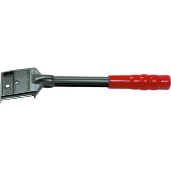 Allway Tools F42 Wood Scraper, 2-1/2 in W Blade, 4-Edge Blade, Steel Blade, Plastic Handle, Soft Grip Handle