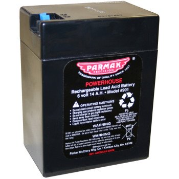 Parmak 901 Gel Battery, Black, For: DF-SP-LI Solar Powered Fencers