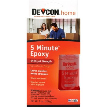Devcon 20945 Epoxy Adhesive, Amber, Liquid, 4.5 oz, Bottle