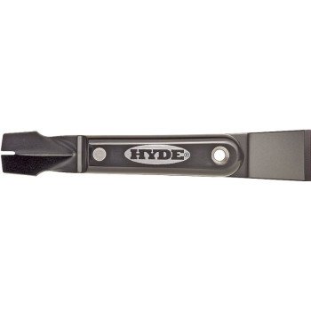 Hyde 02950 Glazing Tool, Slotted V-Shape Blade, HCS, Satin