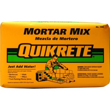 Quikrete 110210 Mortar Mix, Gray, Powder, 10 lb Bag