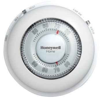 Honeywell CT87N Thermostat with Decorative Cover Ring, 24 V