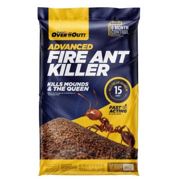Over 'n Out 100522662 Fire Ant Killer, Solid, 23 lb