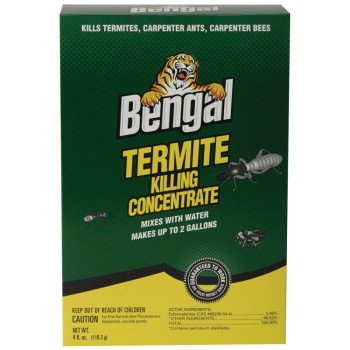 Bengal 33500 Termite Killer, Liquid, Spray Application, 4 oz Box