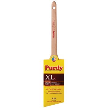 Purdy XL Dale Professional 144080325 Paint Brush, Angular Trim Brush, 2-11/16 in L Bristle, Nylon/Polyester Bristle