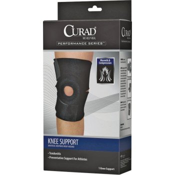 Curad ORT23260D Knee Support, 10-1/4 in L, Neoprene Bandage