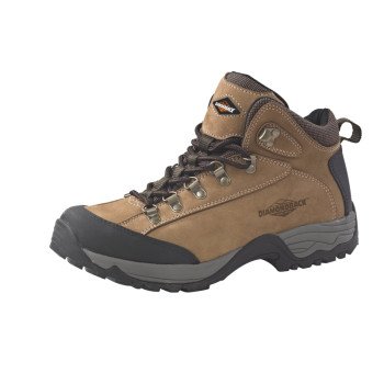 Diamondback HIKER-1-9.5-3L Soft-Sided Work Boots, 9.5, Tan, Leather Upper