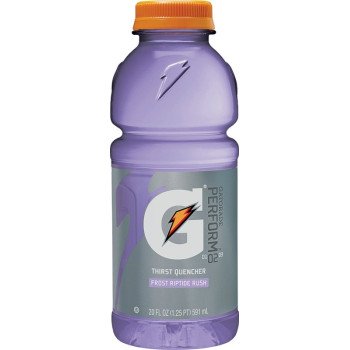 Gatorade 32488 Thirst Quencher Sports Drink, Liquid, Riptide Rush Flavor, 20 oz Bottle