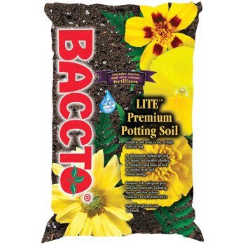 Baccto 1440P Potting Soil, 40 qt, Bag