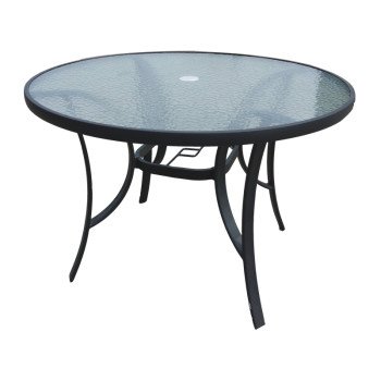 50646 TABLE GLASS TOP RND 42IN