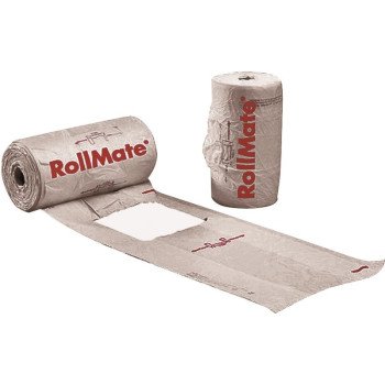 Novolex RollMate Series 8116008 T-Shirt Roll Bag, L, 7.2 in L, 15 in W, Plastic, White