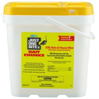 Starbar Just One Bite 100504297 Mouse and Rat Killer, Solid, 2 oz Pail