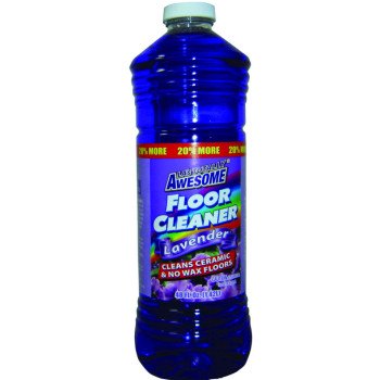 LA's TOTALLY AWESOME 230 Floor Cleaner, 40 oz Bottle, Liquid, Lavender