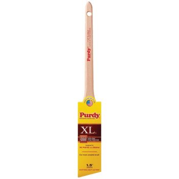 Purdy XL Dale Professional 144080315 Paint Brush, Angular Trim Brush, 2-3/16 in L Bristle, Nylon/Polyester Bristle