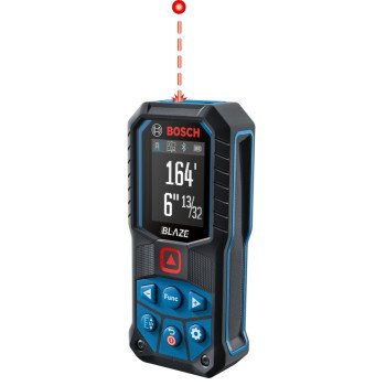 Bosch BLAZE GLM165-27C Laser Measure, Functions: Real-Time Length, Distance, Area, Volume, Indirect Measurements