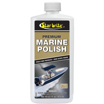 Star brite 857 Series 085716PW Marine Polish, Liquid, Coconut, 16 oz Bottle