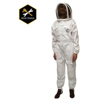Harvest Lane Honey CLOTHSXL-101 Beekeeping Suit, XL, Zipper, Polycotton