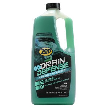 Zep ZLDC648 Build-Up Remover, Liquid, Green, Slight Characteristic, 2 qt Bottle