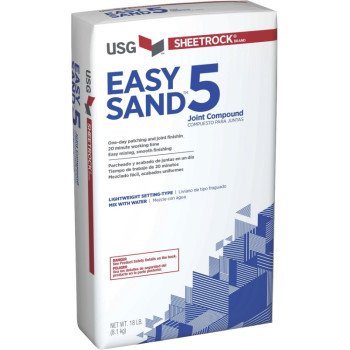 USG Easy End 384150-060 Joint Compound, Powder, Natural, 18 lb