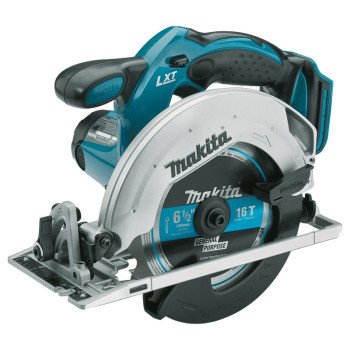 Makita XSS02Z Circular Saw, Tool Only, 18 V, 3 Ah, 6-1/2 in Dia Blade, Includes: (1) TCT Saw Blade