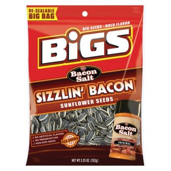 Bigs TFL55003 Sunflower Seed, Sizzlin' Bacon, 5.35 oz