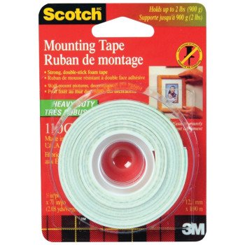 Scotch 110C Mounting Tape, 2 m L