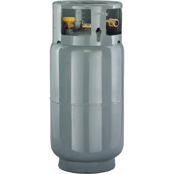 Worthington 305431 Propane Gas Cylinder, 33.5 lb Tank, Steel