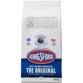 Kingsford 10044600320707 Wood Charcoal Briquette, 4 lb Bag