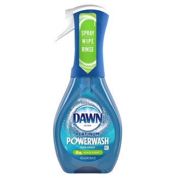 Dawn Platinum 52365 Dish Soap Spray, 16 oz, Liquid, Apple Scent, Colorless