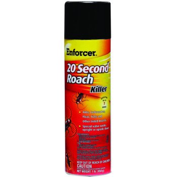 Enforcer TS16 Roach Killer, Liquid, Spray Application, 16 oz Aerosol Can