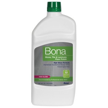 Bona WP511059001 Floor Polish, 36 oz, Liquid, White