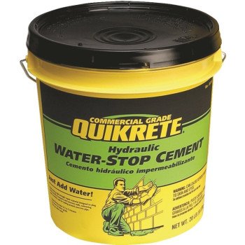 Quikrete 1126-20 Hydraulic Cement, Gray, Solid, 20 lb Pail