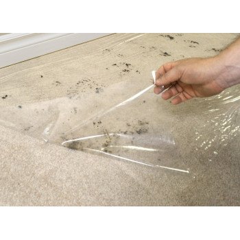 Surface Shields CS24200L Carpet Shield, 200 ft L, 24 in W, 2.5 mil Thick, Polyethylene, Clear