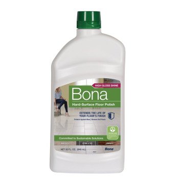 Bona WT760051161 Floor Polish, 32 oz, Liquid, White