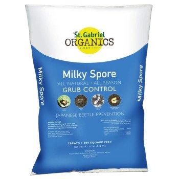 St. Gabriel ORGANICS 80080-2 Milky Spore Granules, Granular, Spreader Application, 20 lb