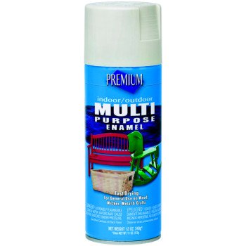 Premium MP1010 Enamel Spray Paint, Gloss, Almond, 12 oz, Can